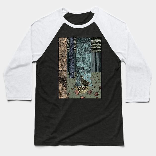 Keeper of the Grove Baseball T-Shirt by Hinterlund